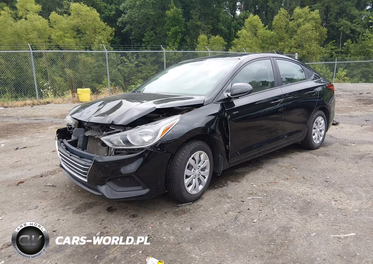 2022 Hyundai Accent Se VIN:3KPC24A62NE169274 - 2