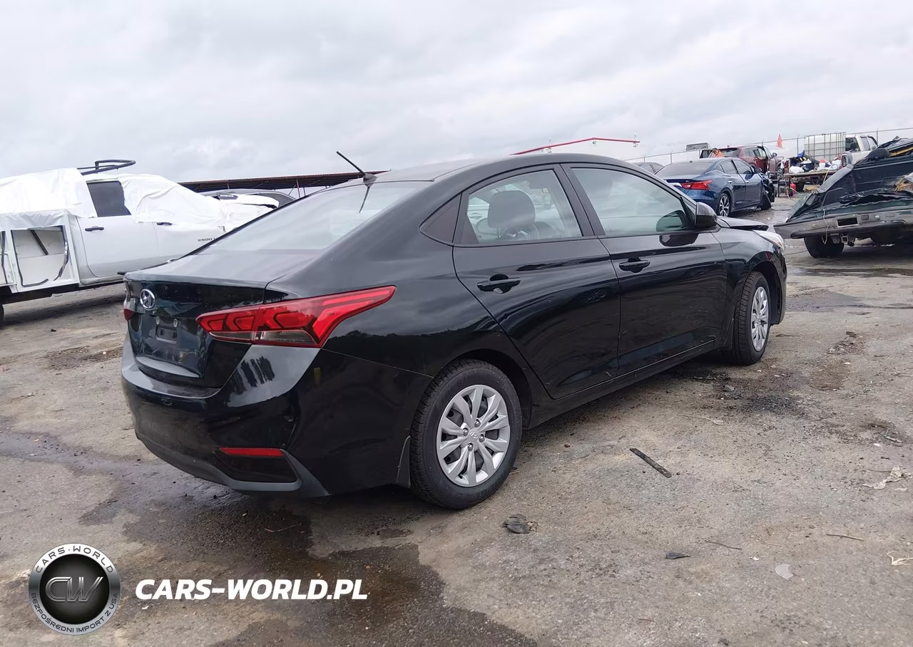 2022 Hyundai Accent Se VIN:3KPC24A62NE169274 - 4