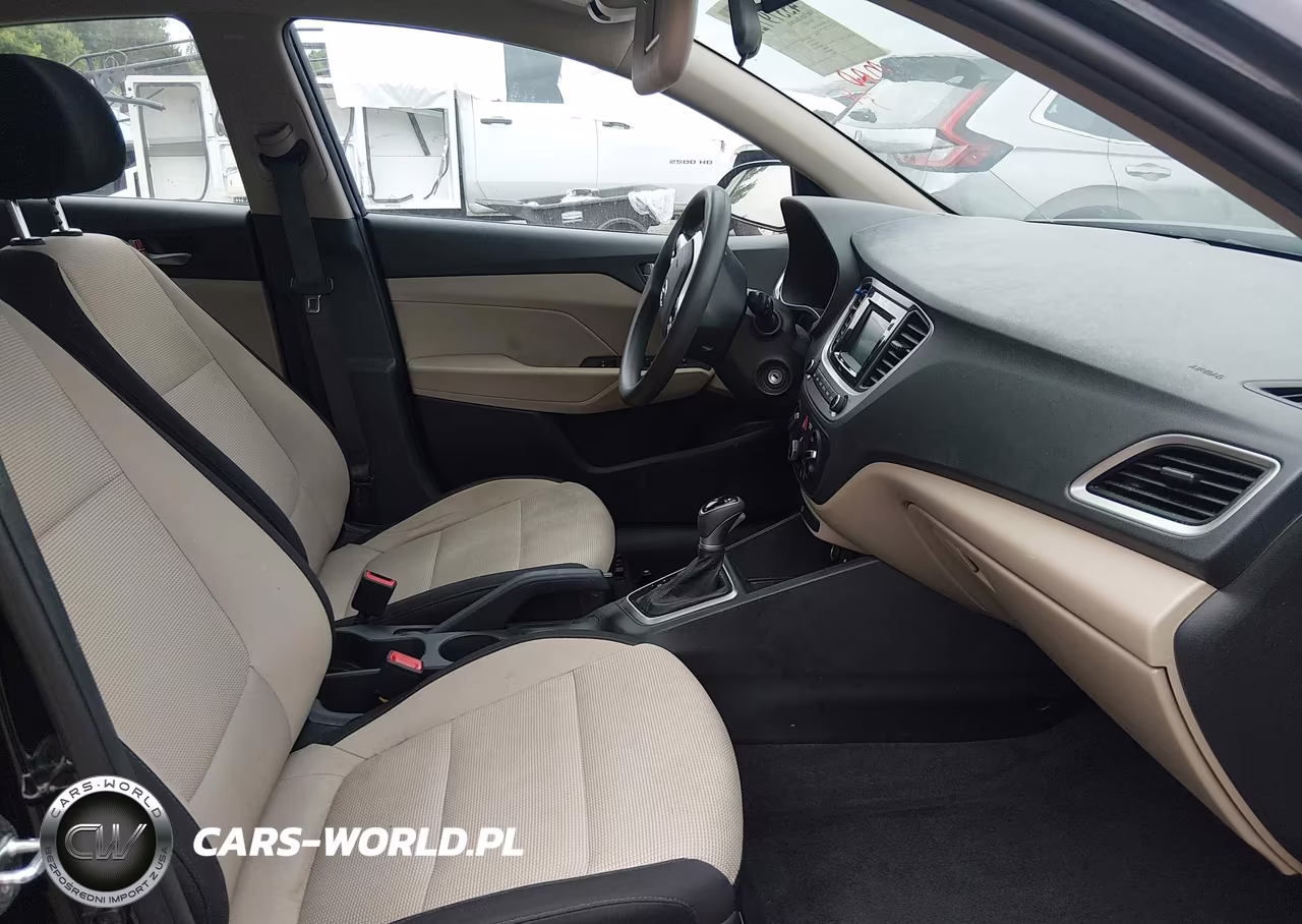 2022 Hyundai Accent Se VIN:3KPC24A62NE169274 - 5