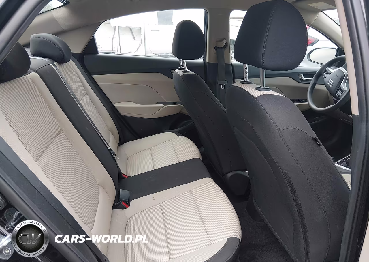 2022 Hyundai Accent Se VIN:3KPC24A62NE169274 - 8