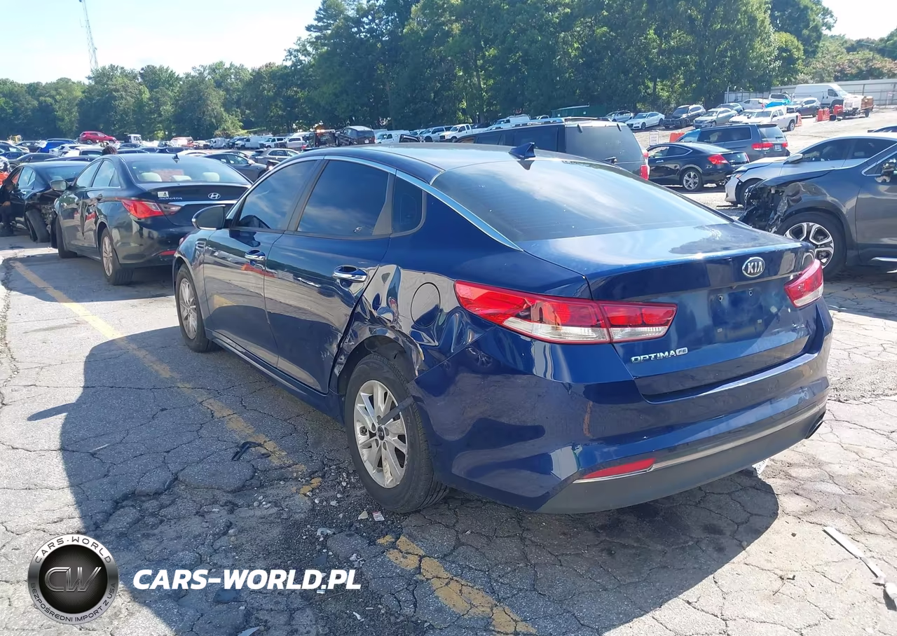 2018 Kia Optima Lx VIN:5XXGT4L34JG186208 - 3