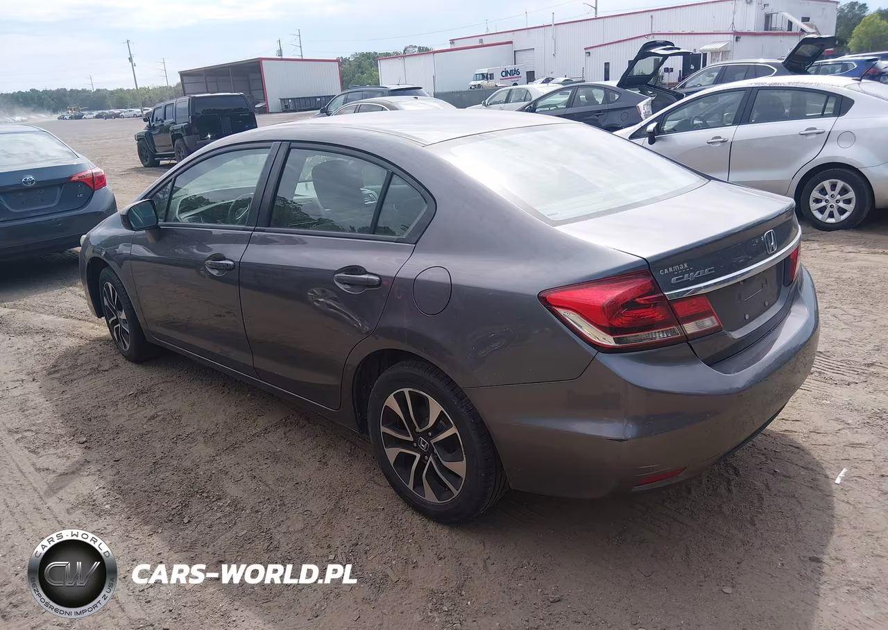 2015 Honda Civic Ex VIN:19XFB2F86FE223026 - 3
