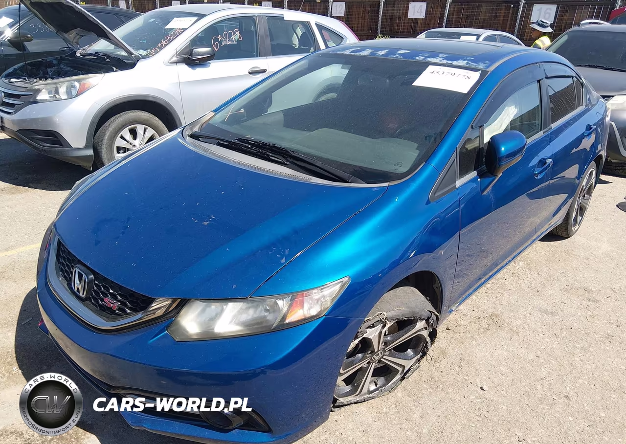 2015 Honda Civic Si VIN:2HGFB6E52FH702452 - 2