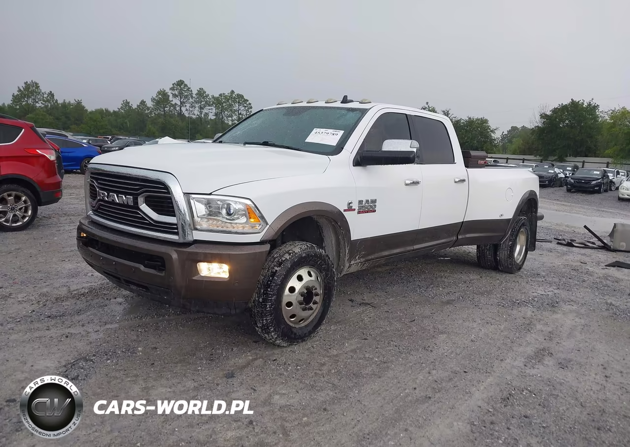 2018 Ram 3500 Laramie 4X4 8' Box VIN:3C63RRJL8JG159370 - 2