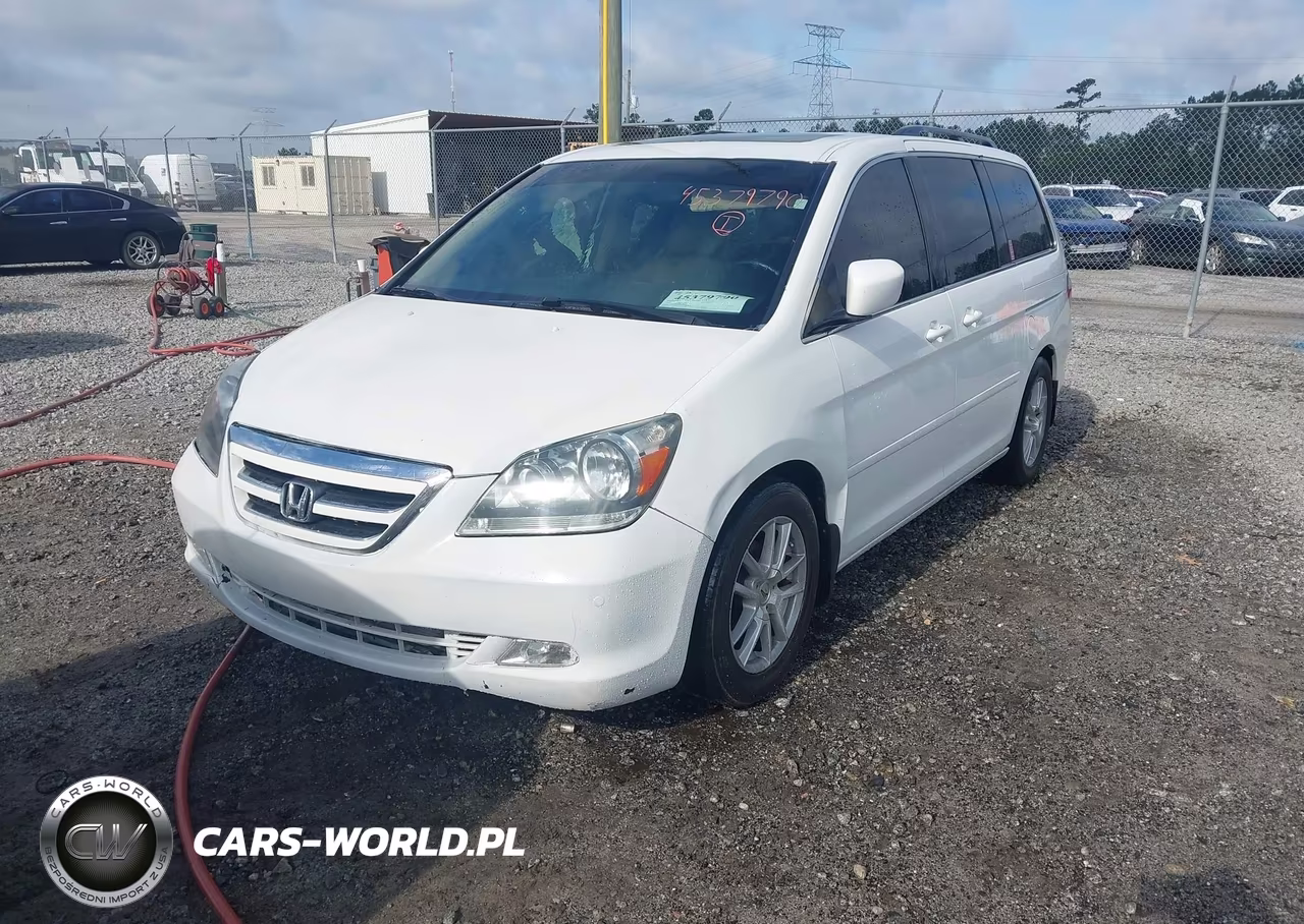 2007 Honda Odyssey Touring VIN:5FNRL388X7B069395 - 2
