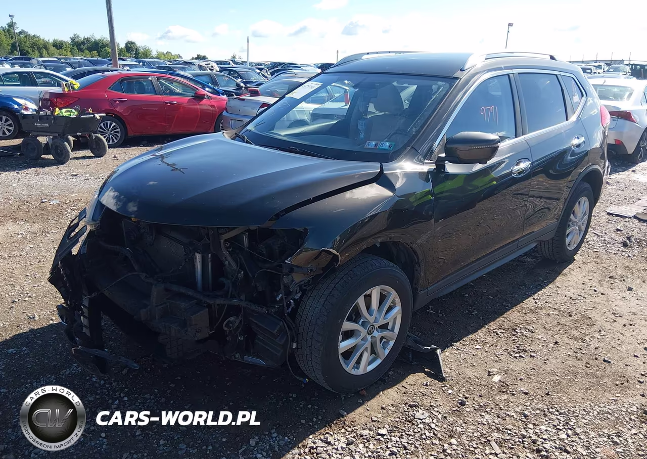 2017 Nissan Rogue Sv VIN:KNMAT2MV1HP513855 - 2