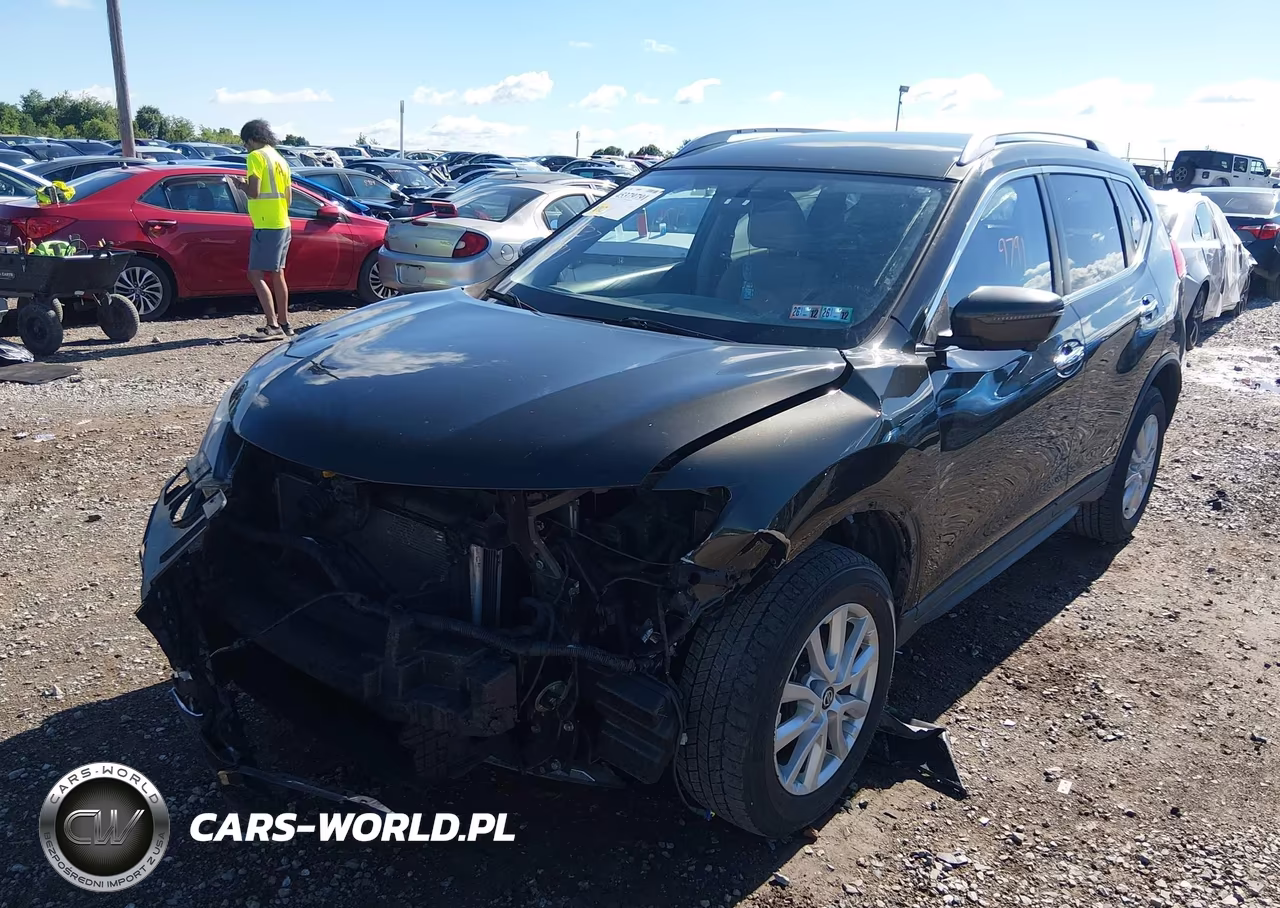 2017 Nissan Rogue Sv VIN:KNMAT2MV1HP513855 - 6