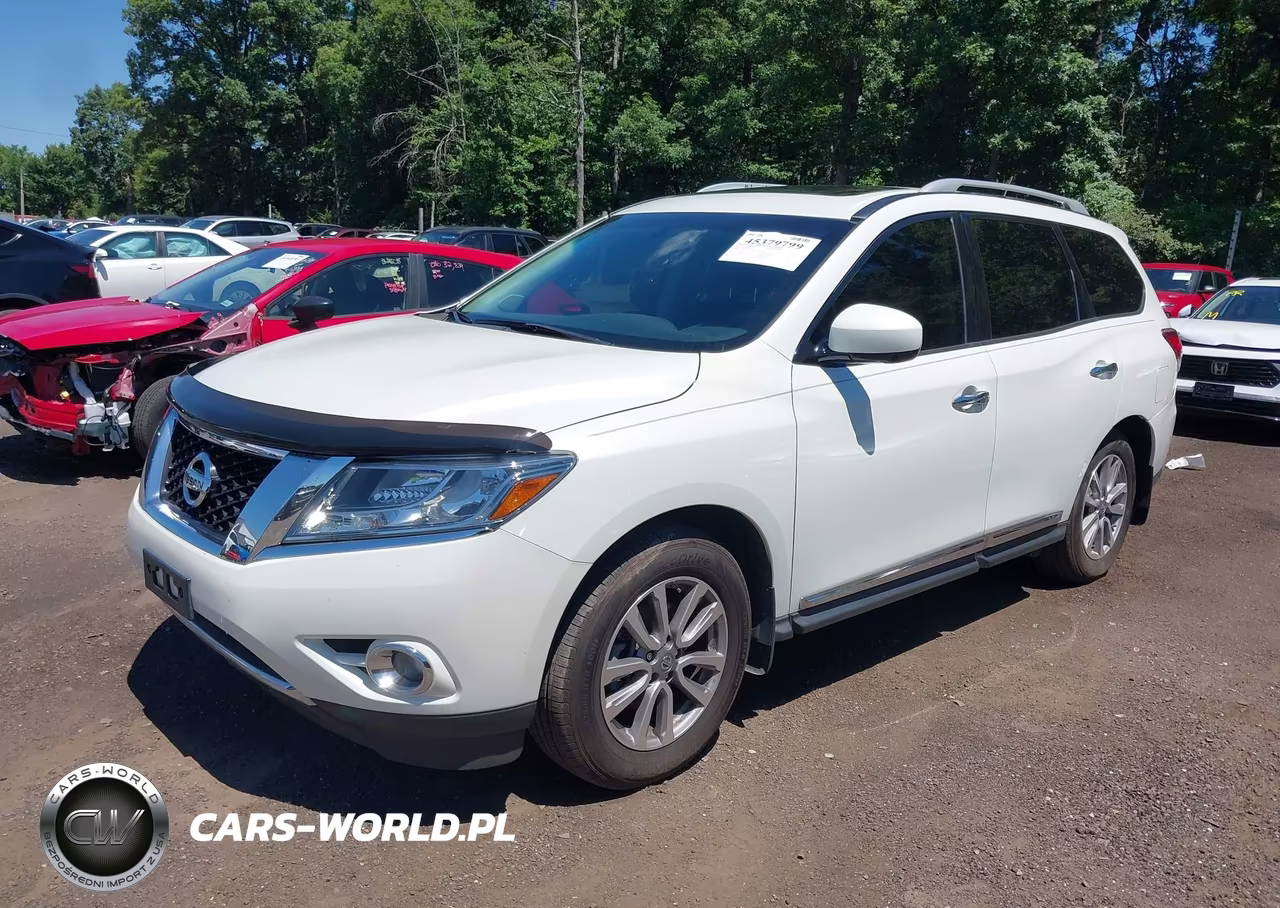 2015 Nissan Pathfinder Sl VIN:5N1AR2MN6FC608331 - 2
