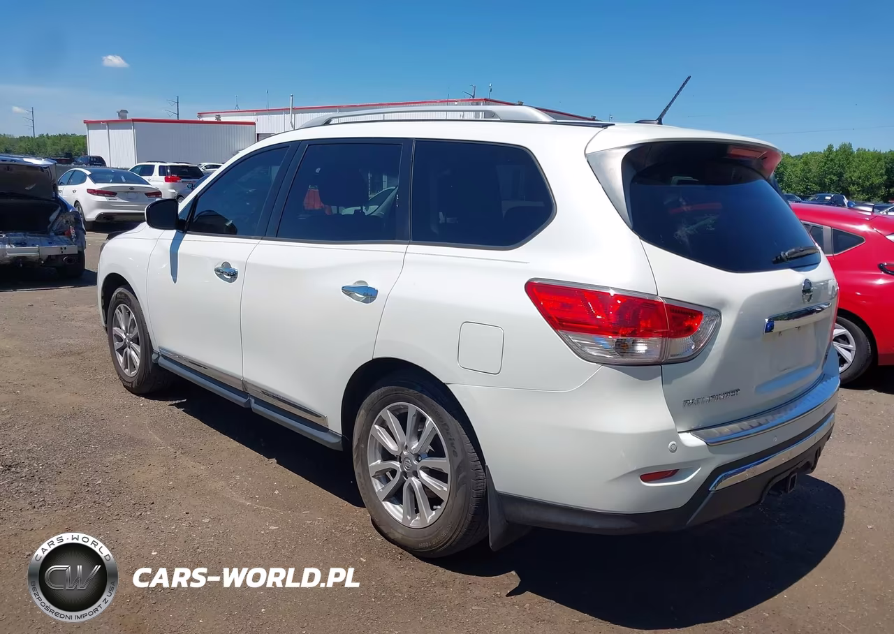2015 Nissan Pathfinder Sl VIN:5N1AR2MN6FC608331 - 3