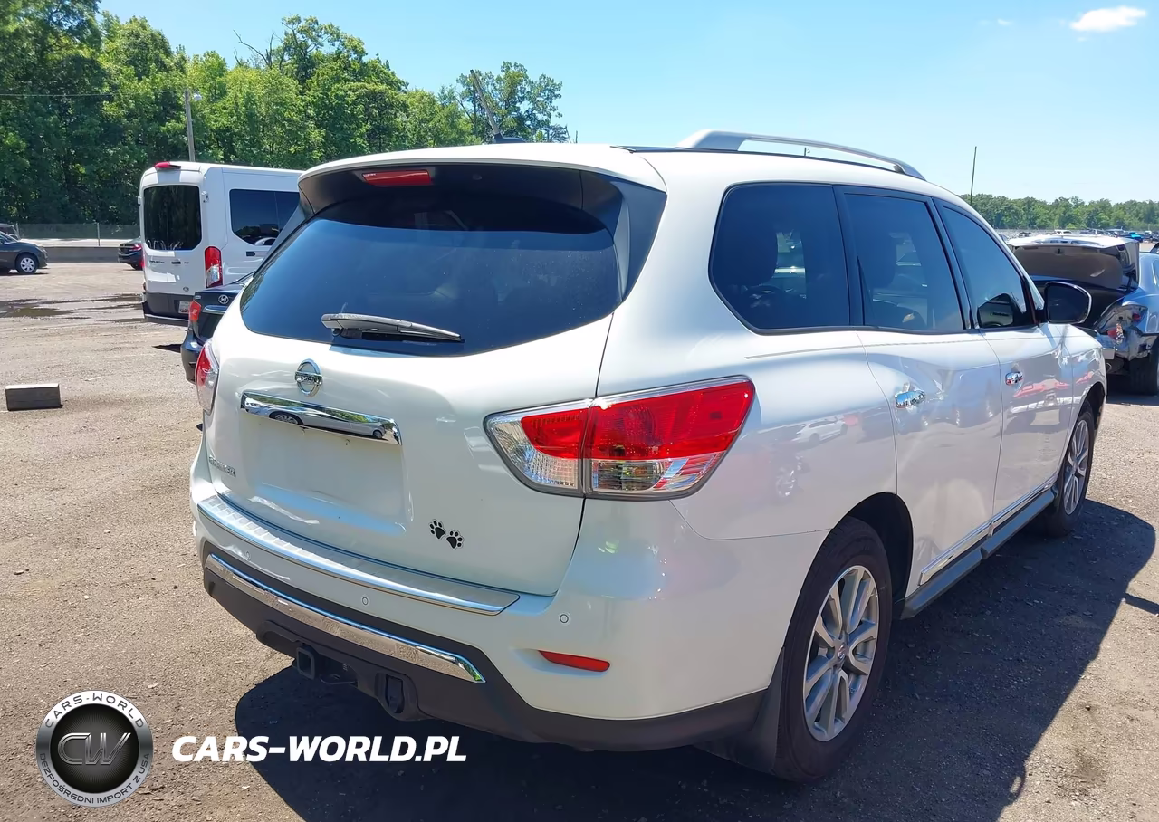 2015 Nissan Pathfinder Sl VIN:5N1AR2MN6FC608331 - 4