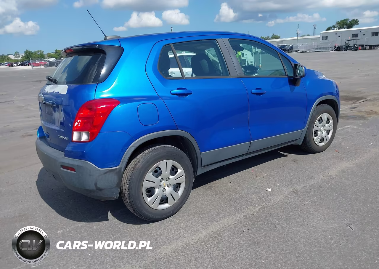 2016 Chevrolet Trax Ls VIN:KL7CJKSB8GB702079 - 4