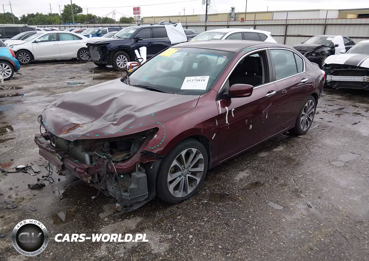 2015 Honda Accord Sport VIN:1HGCR2F56FA246525 - 2