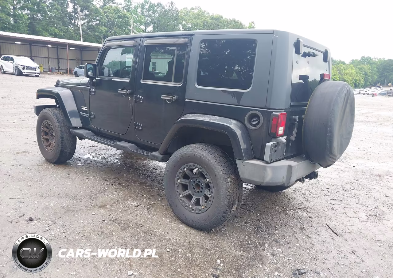 2007 Jeep Wrangler Unlimited Sahara VIN:1J4GB59177L150305 - 3