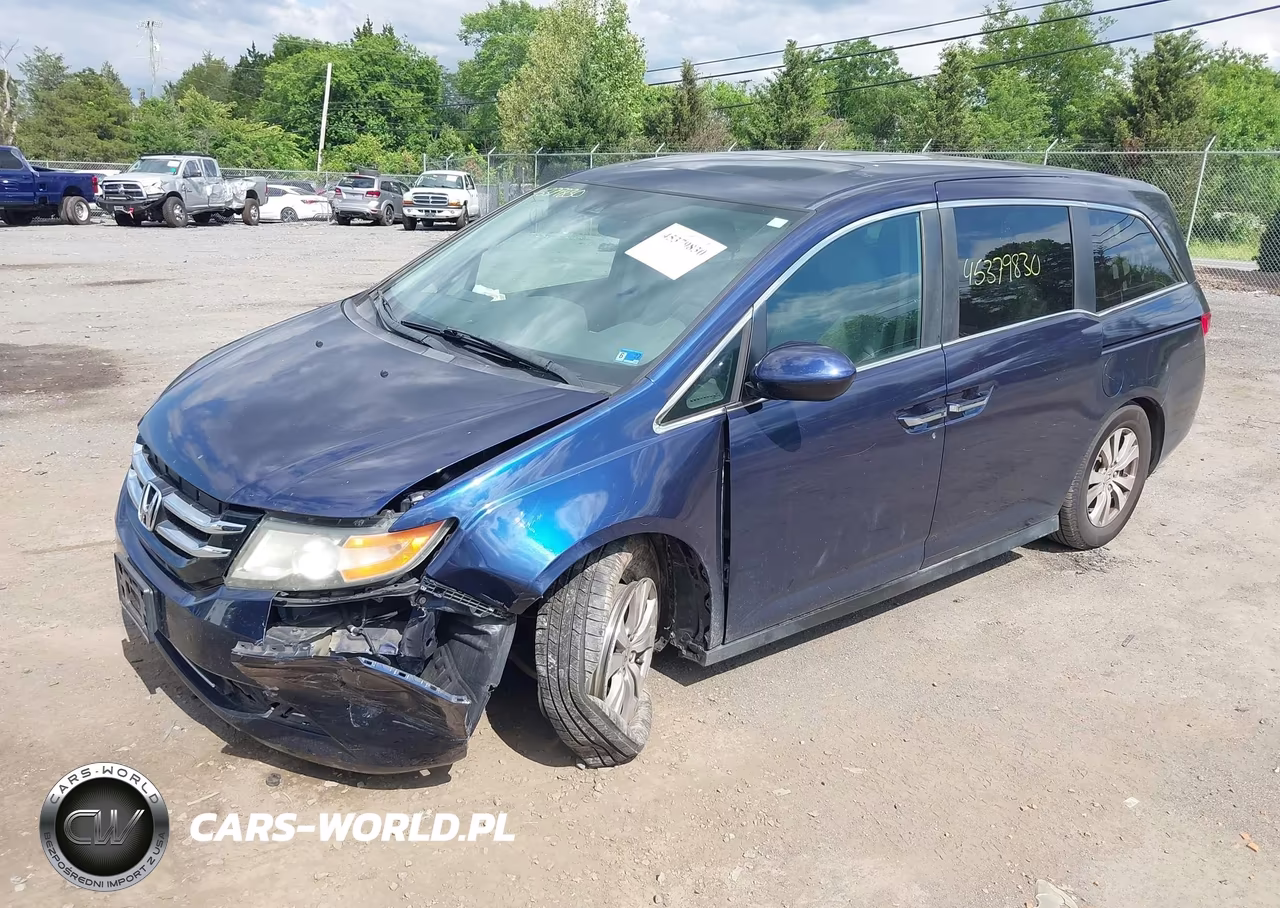 2016 Honda Odyssey Ex-L VIN:5FNRL5H68GB119091 - 2