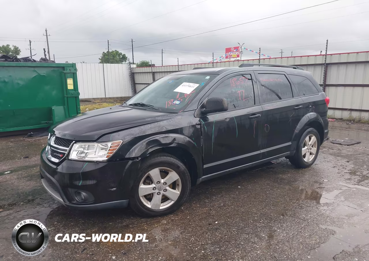 2012 Dodge Journey Sxt VIN:3C4PDCBG2CT207009 - 2