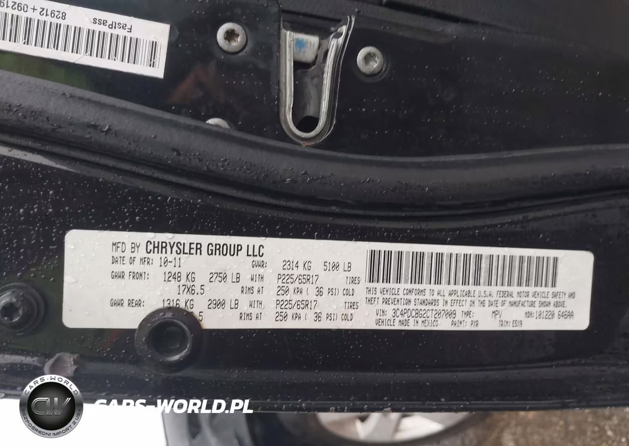2012 Dodge Journey Sxt VIN:3C4PDCBG2CT207009 - 9