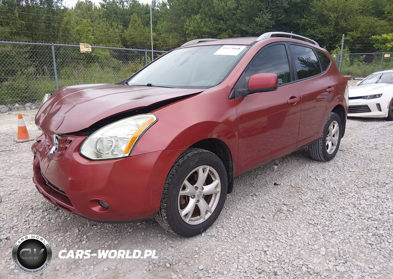 2009 Nissan Rogue Sl VIN:JN8AS58TX9W061414 - 2