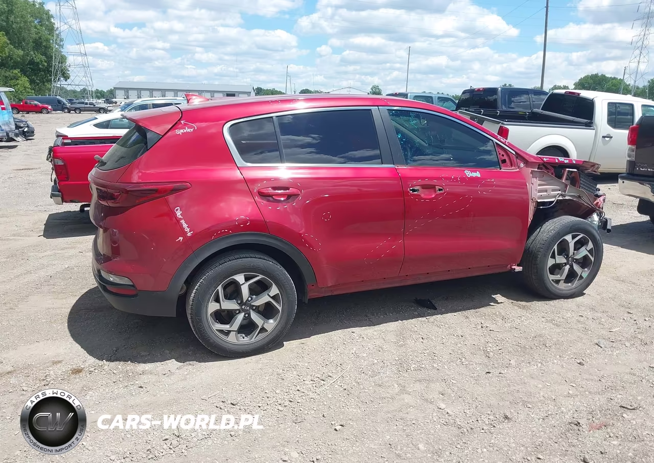 2021 Kia Sportage Lx VIN:KNDPM3ACXM7930286 - 14