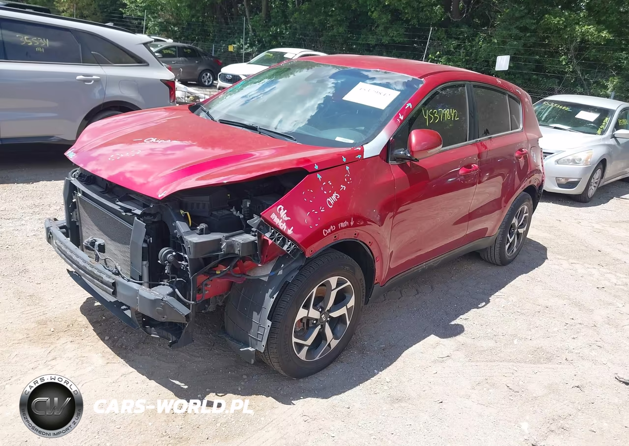 2021 Kia Sportage Lx VIN:KNDPM3ACXM7930286 - 2