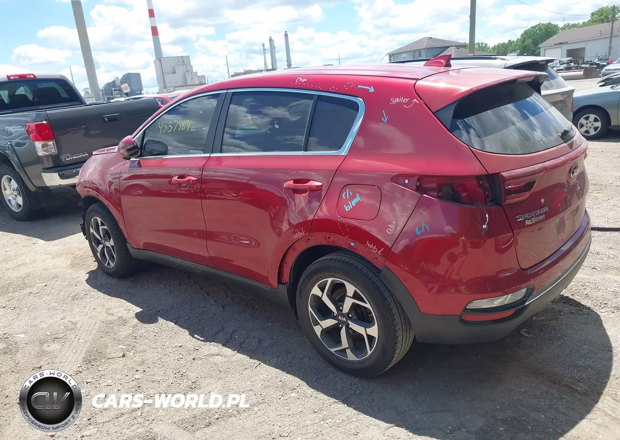 2021 Kia Sportage Lx VIN:KNDPM3ACXM7930286 - 3