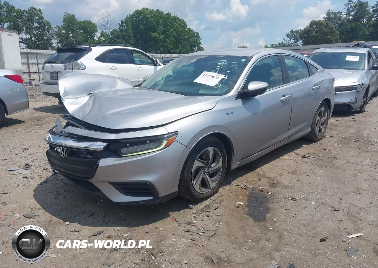 2019 Honda Insight Ex VIN:19XZE4F52KE002345 - 2