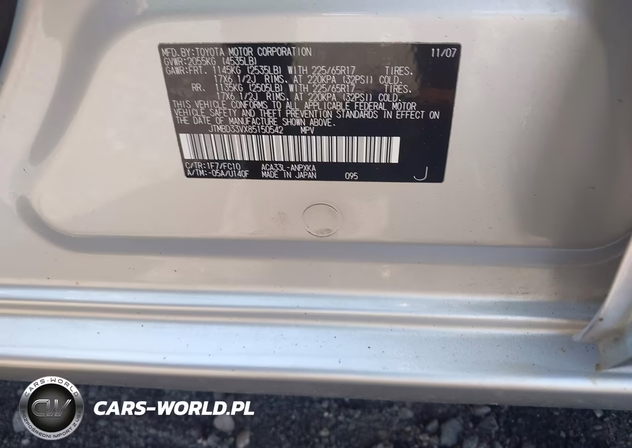 2008 Toyota Rav4 VIN:JTMBD33VX85150542 - 9
