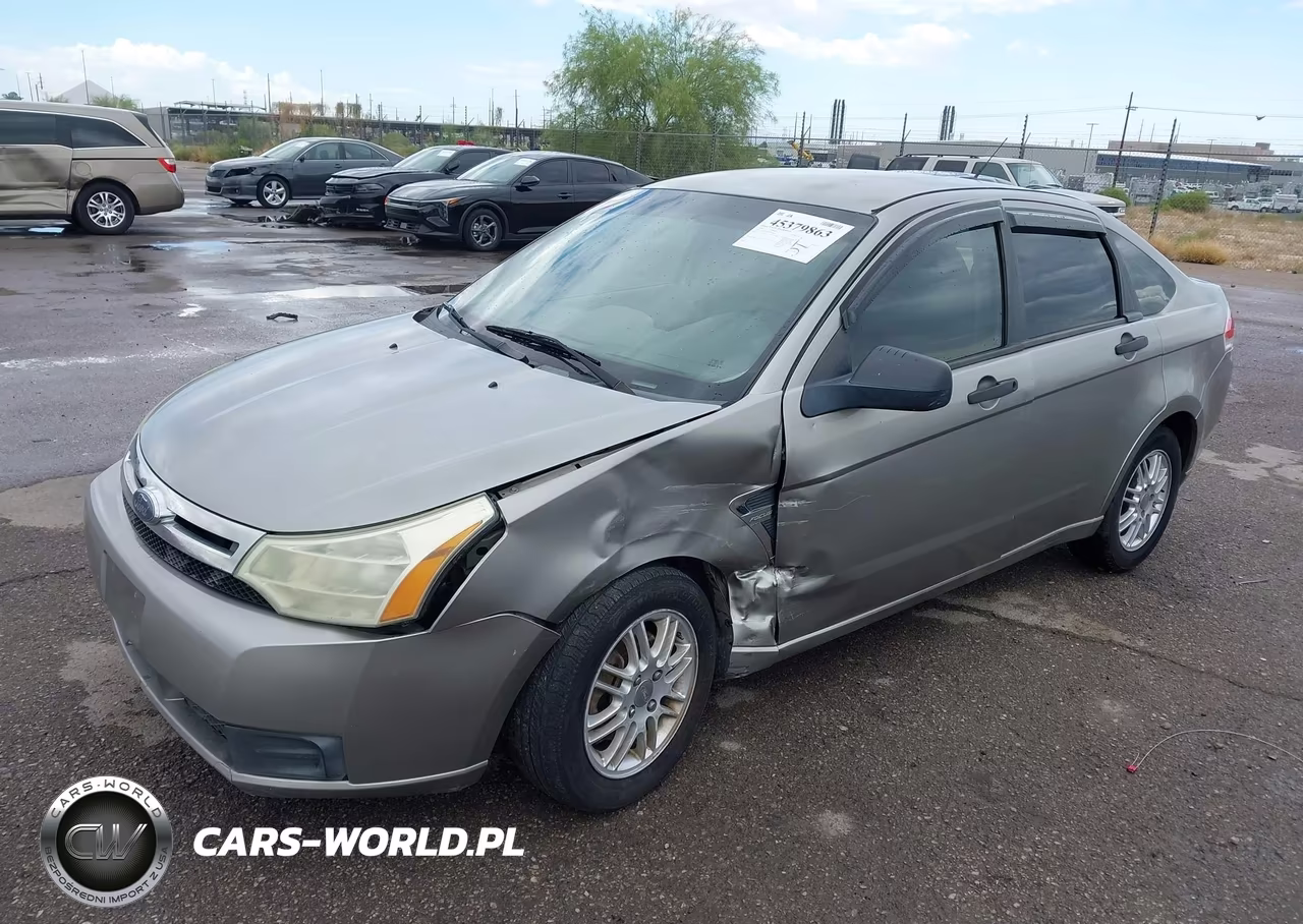 2008 Ford Focus Se VIN:1FAHP35N38W115484 - 2