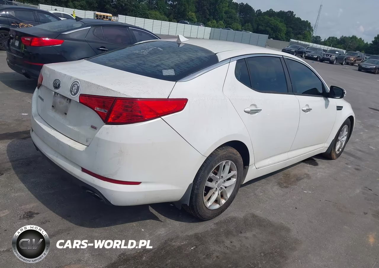 2013 Kia Optima Lx VIN:KNAGM4A79D5438141 - 4
