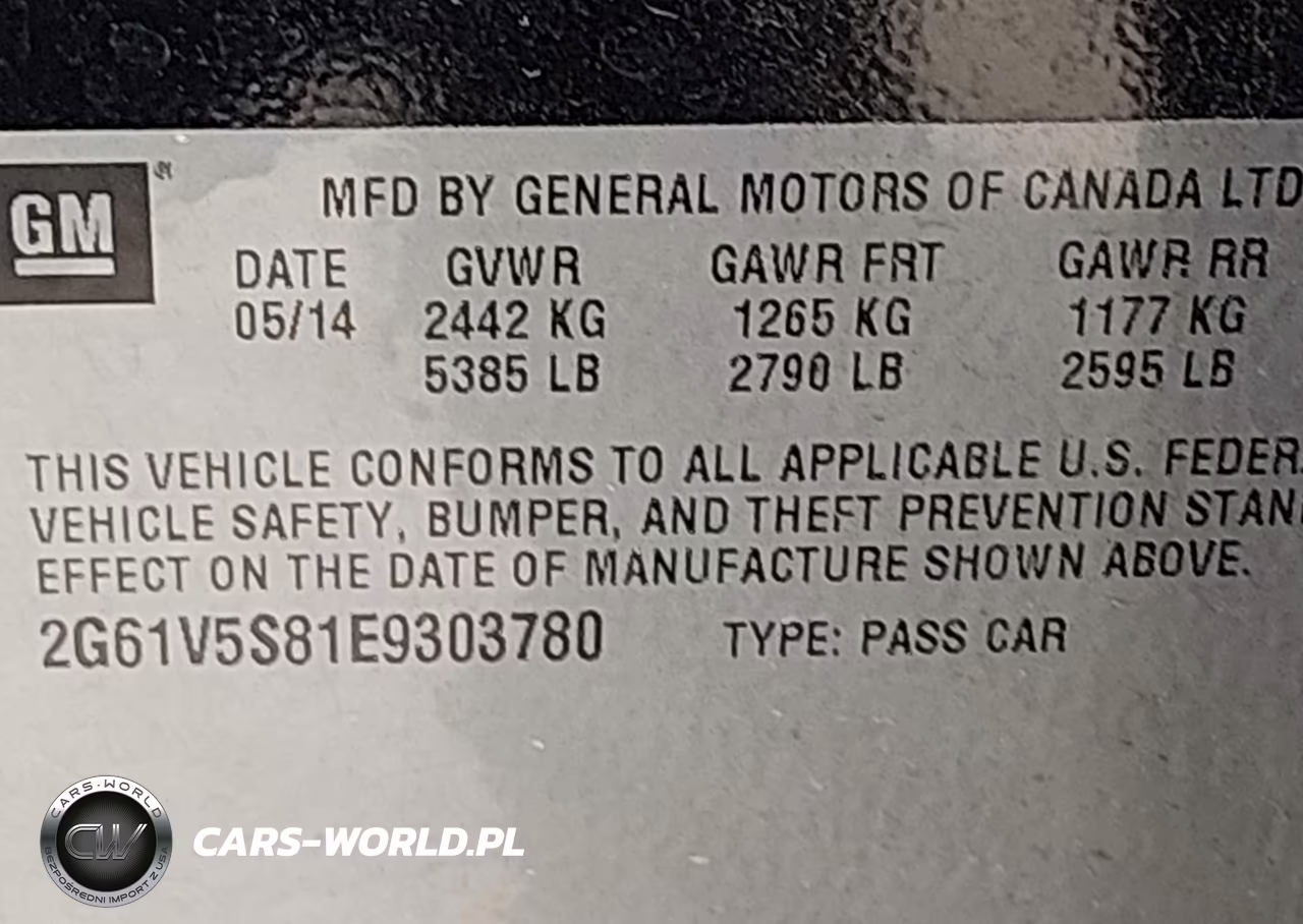 2014 Cadillac Xts Vsport Premium VIN:2G61V5S81E9303780 - 9