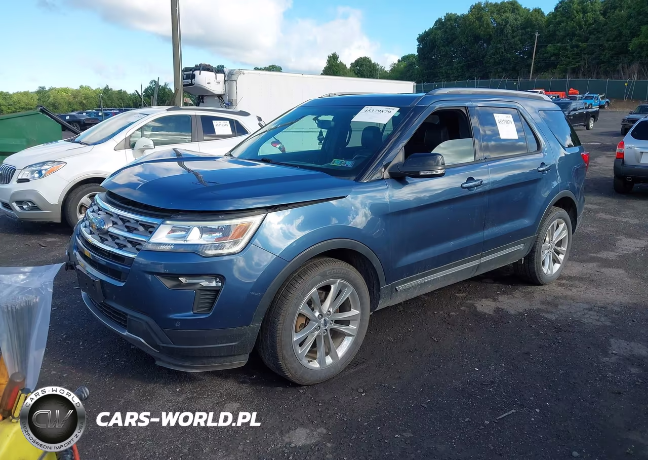 2018 Ford Explorer Xlt VIN:1FM5K8D87JGA40904 - 2