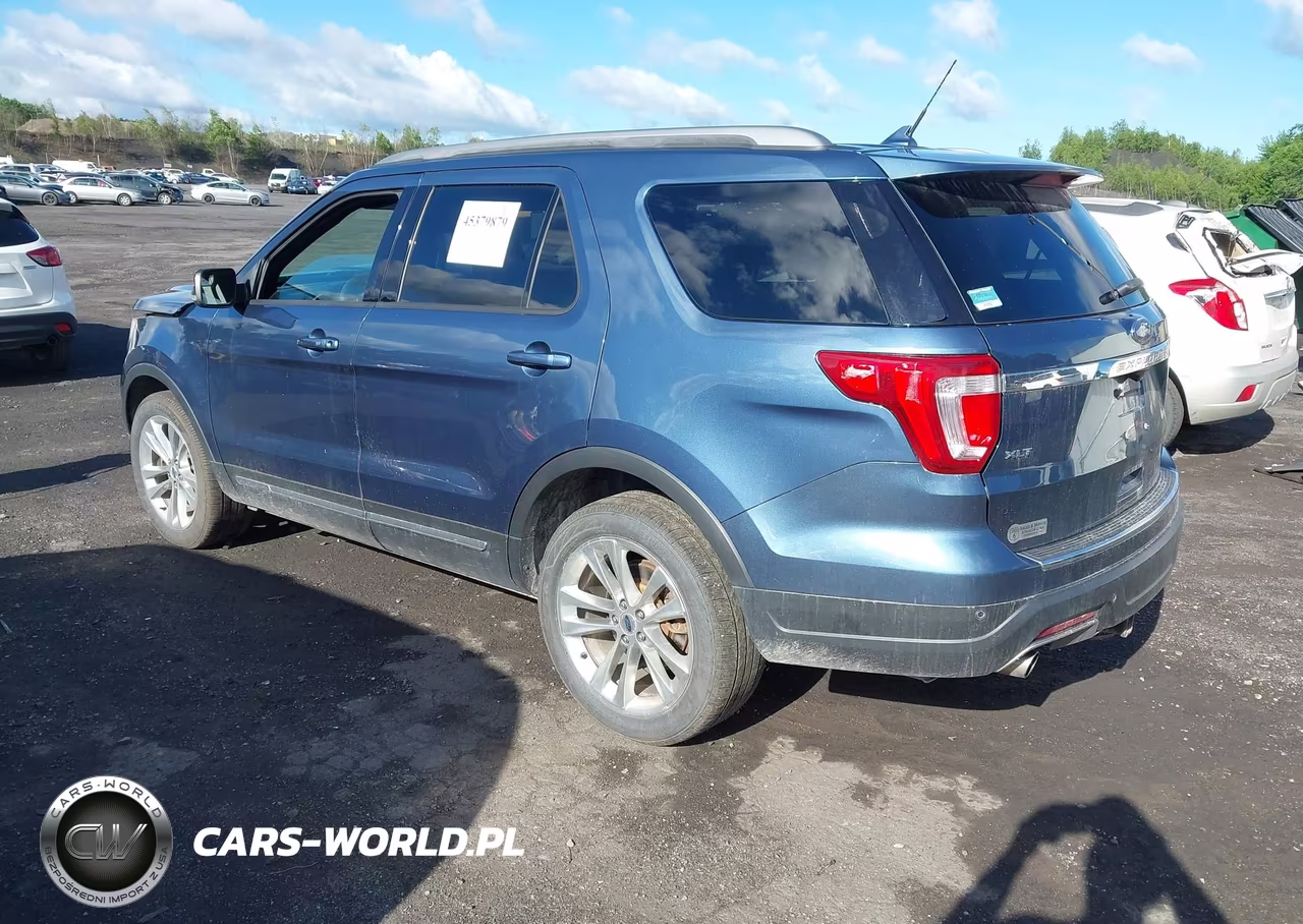 2018 Ford Explorer Xlt VIN:1FM5K8D87JGA40904 - 3