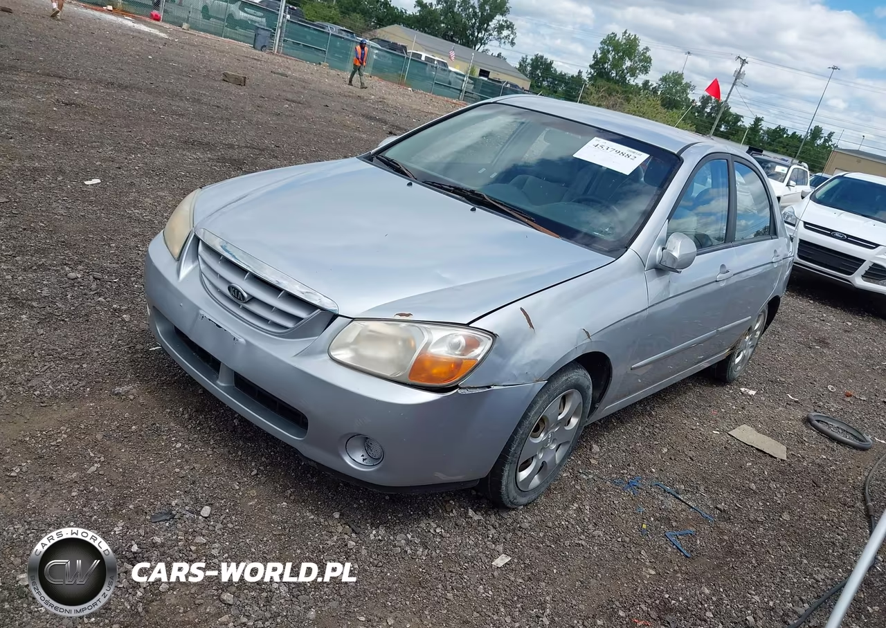 2006 Kia Spectra Ex-Lx-Sx VIN:KNAFE121965289606 - 2