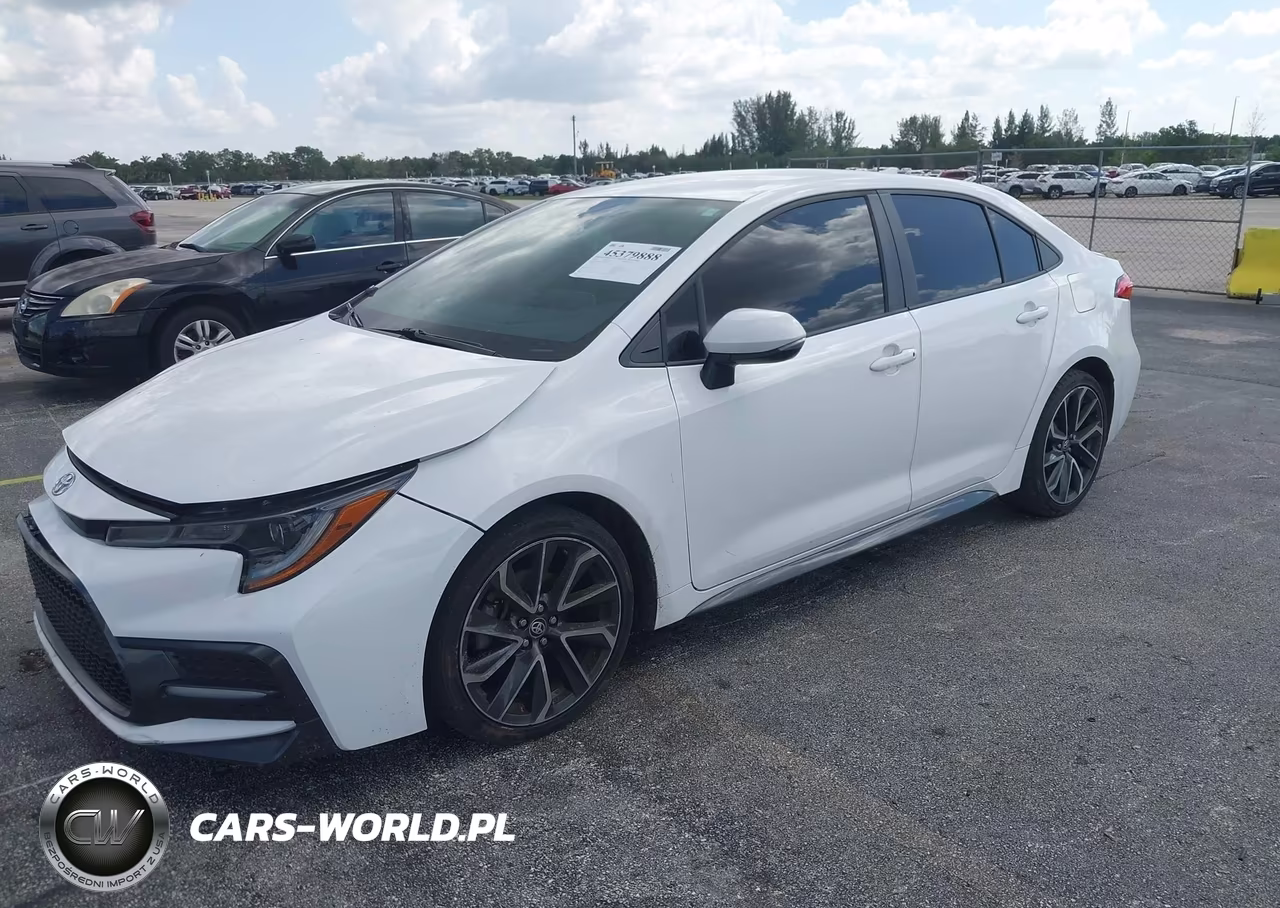 2020 Toyota Corolla Se VIN:5YFS4RCE4LP036423 - 2