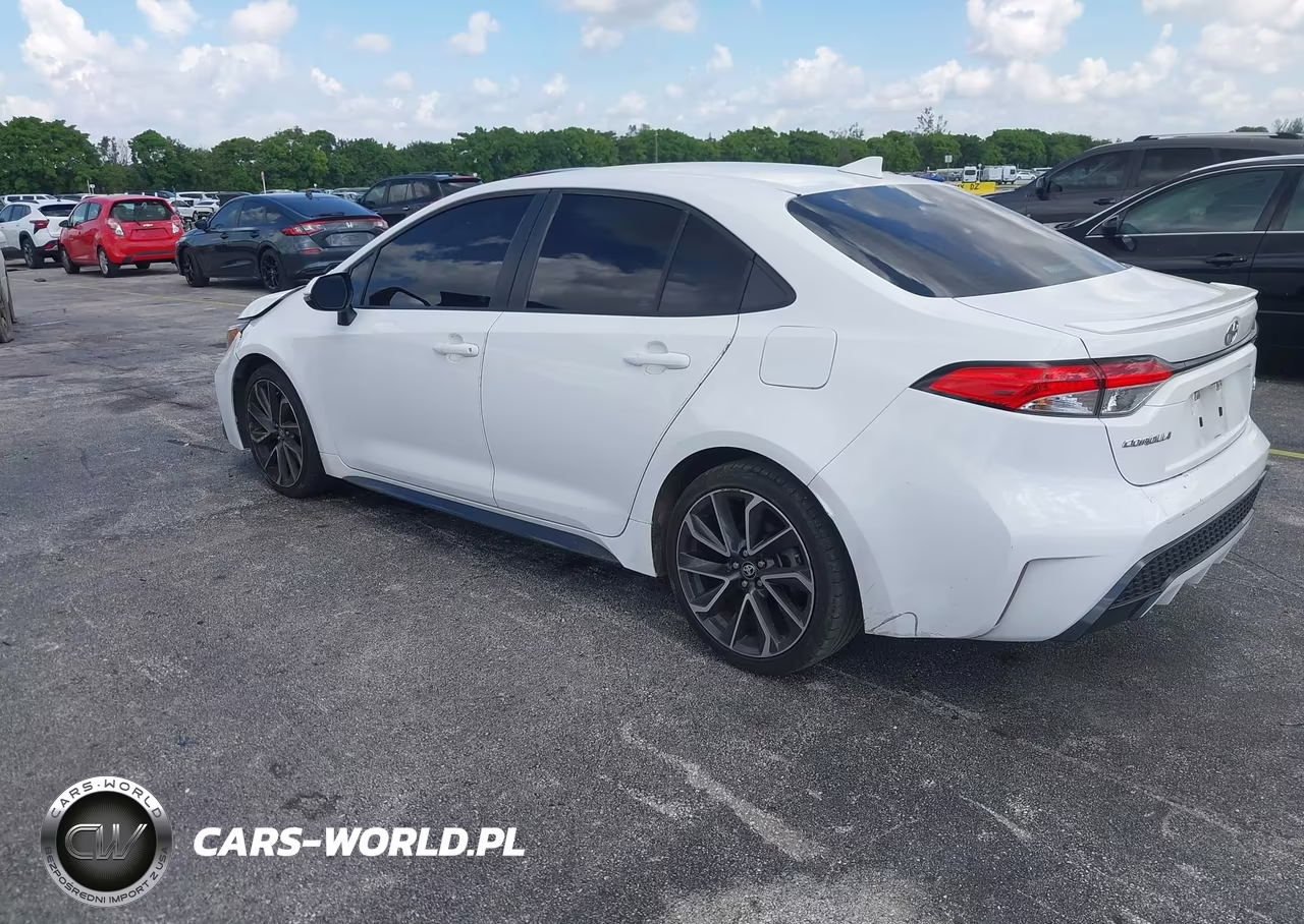 2020 Toyota Corolla Se VIN:5YFS4RCE4LP036423 - 3