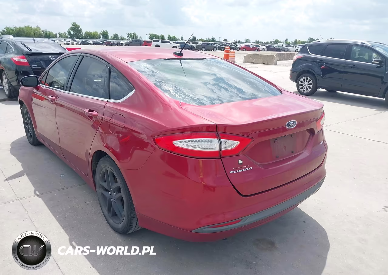 2016 Ford Fusion Se VIN:3FA6P0H76GR320382 - 3