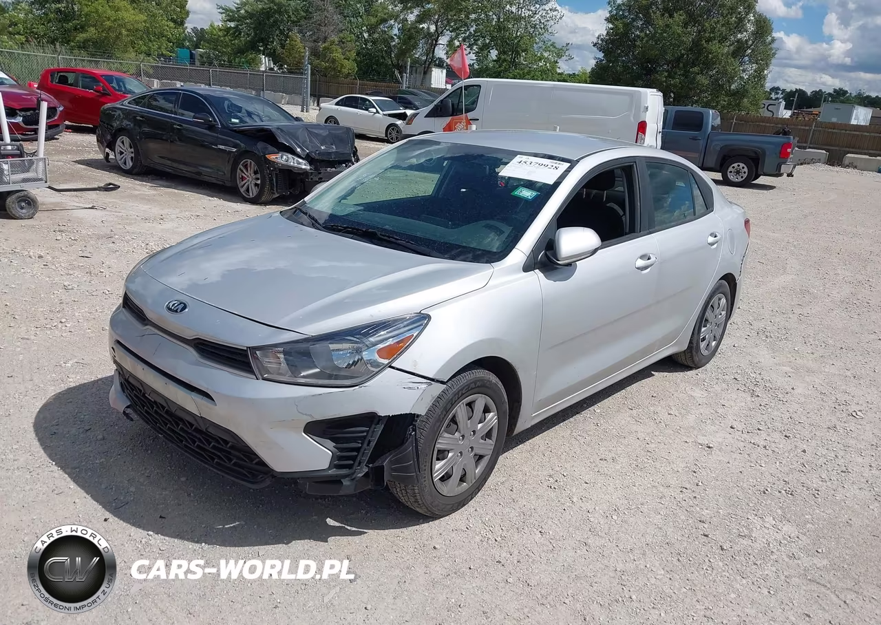 2021 Kia Rio S VIN:3KPA24AD9ME423146 - 2
