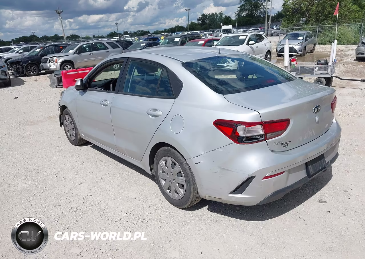2021 Kia Rio S VIN:3KPA24AD9ME423146 - 3