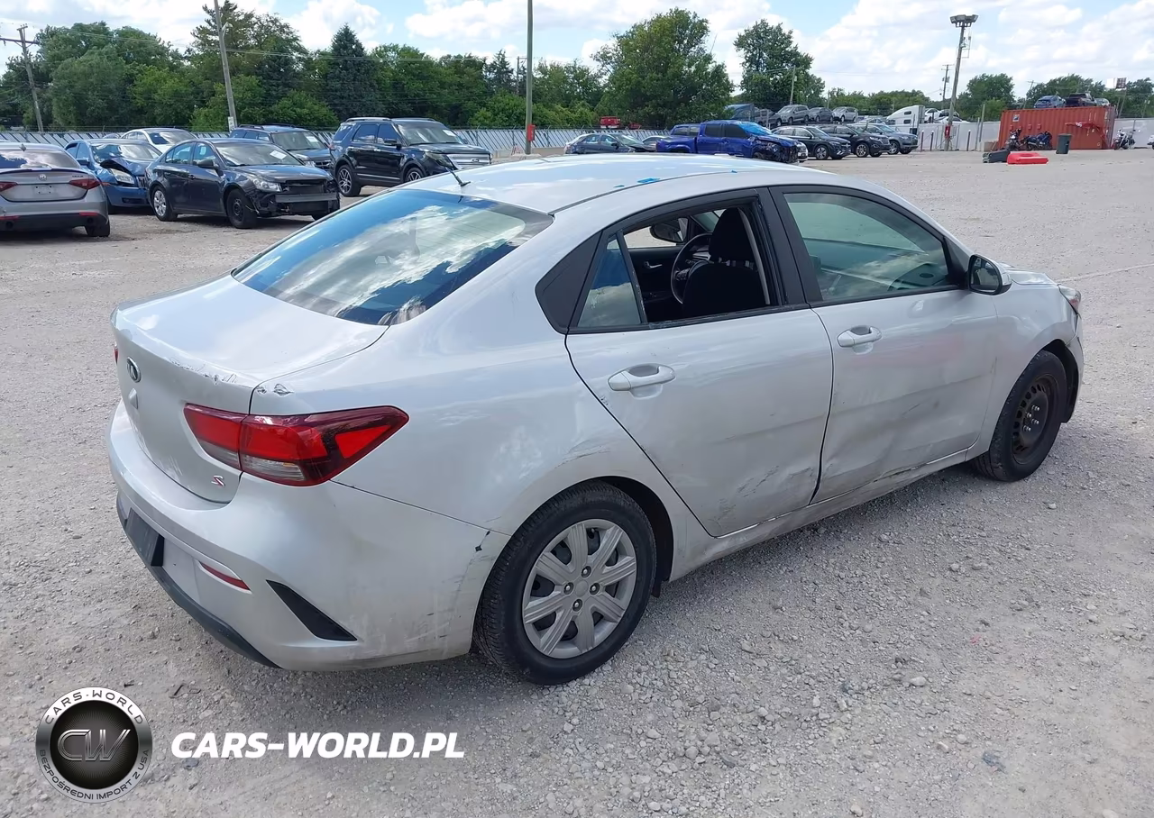 2021 Kia Rio S VIN:3KPA24AD9ME423146 - 4