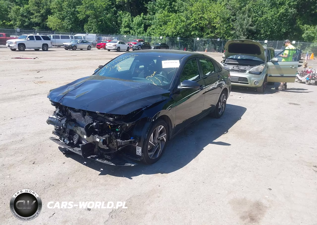 2025 Hyundai Elantra Sel Sport VIN:KMHLM4DGXSU066269 - 2