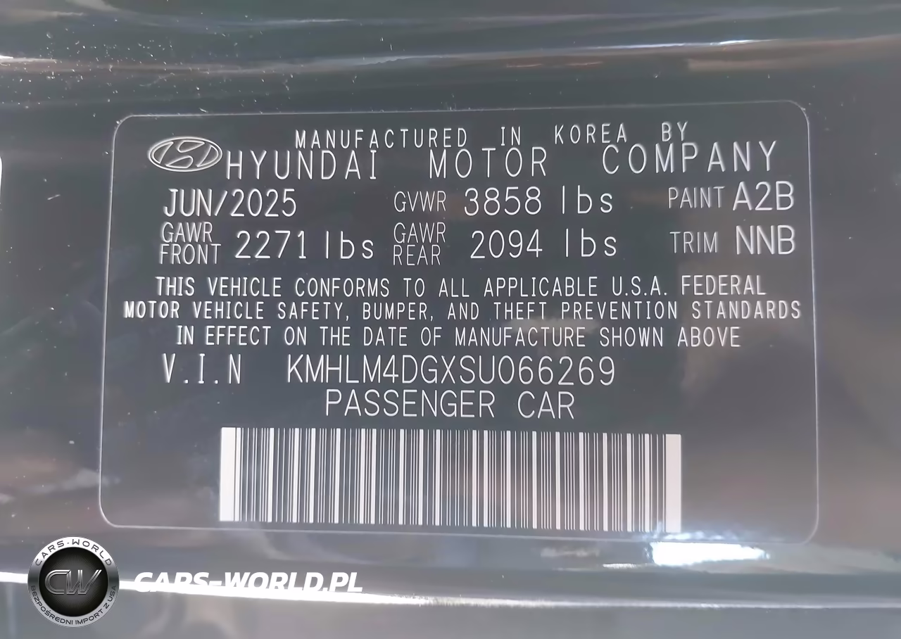 2025 Hyundai Elantra Sel Sport VIN:KMHLM4DGXSU066269 - 9