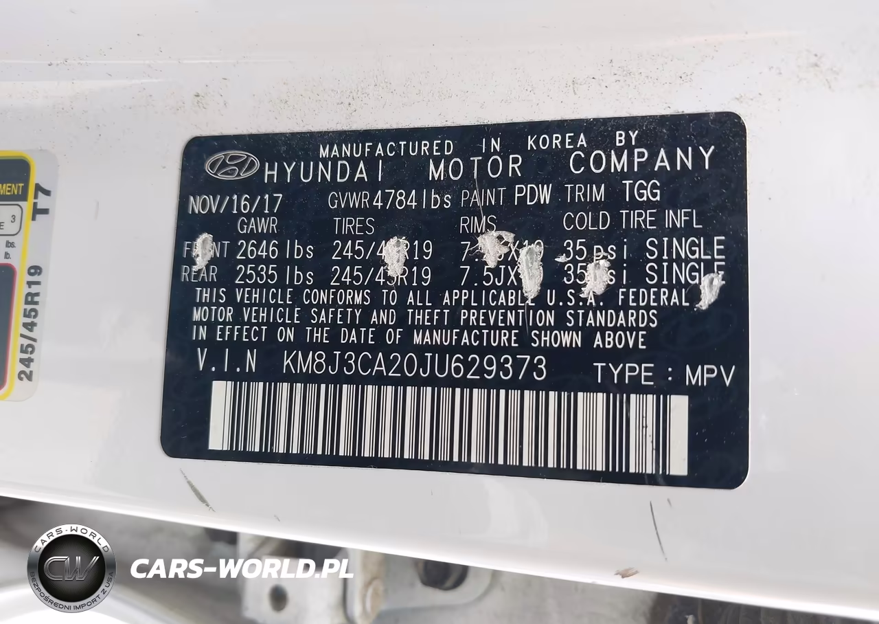 2018 Hyundai Tucson Value VIN:KM8J3CA20JU629373 - 9