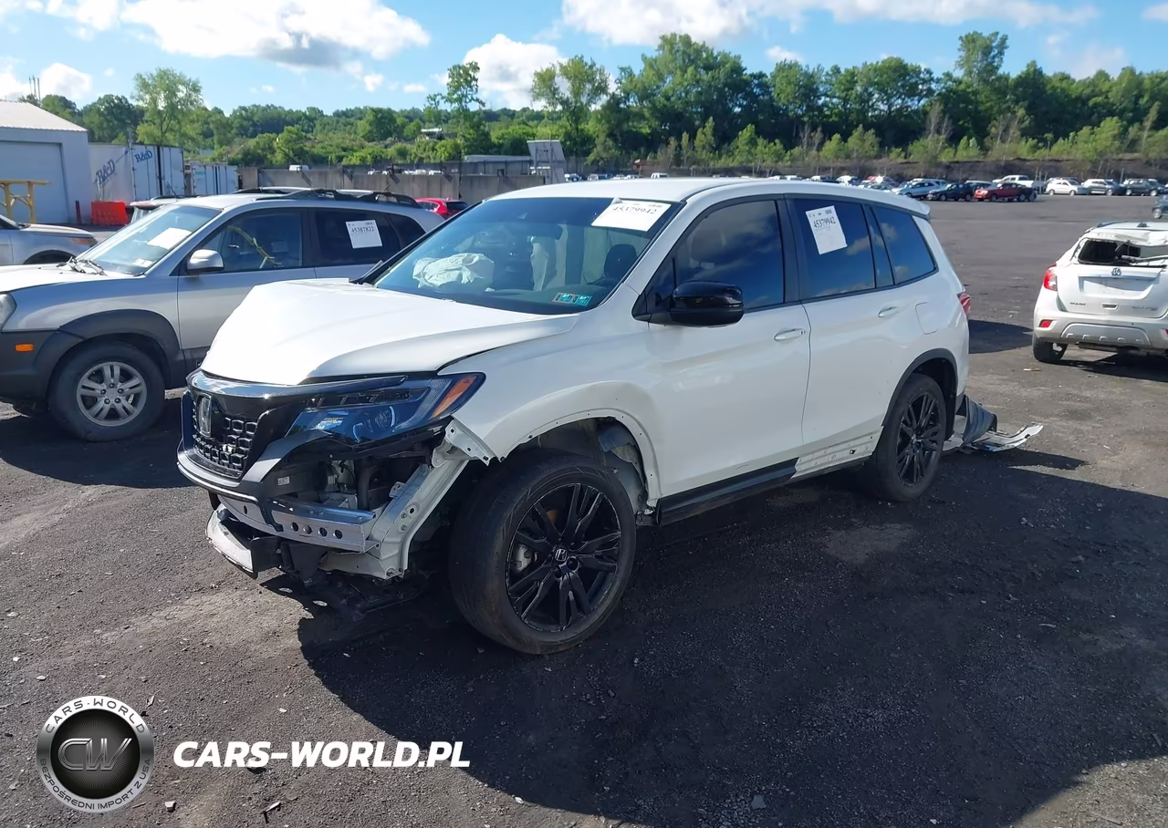 2021 Honda Passport Awd Sport VIN:5FNYF8H28MB031669 - 2