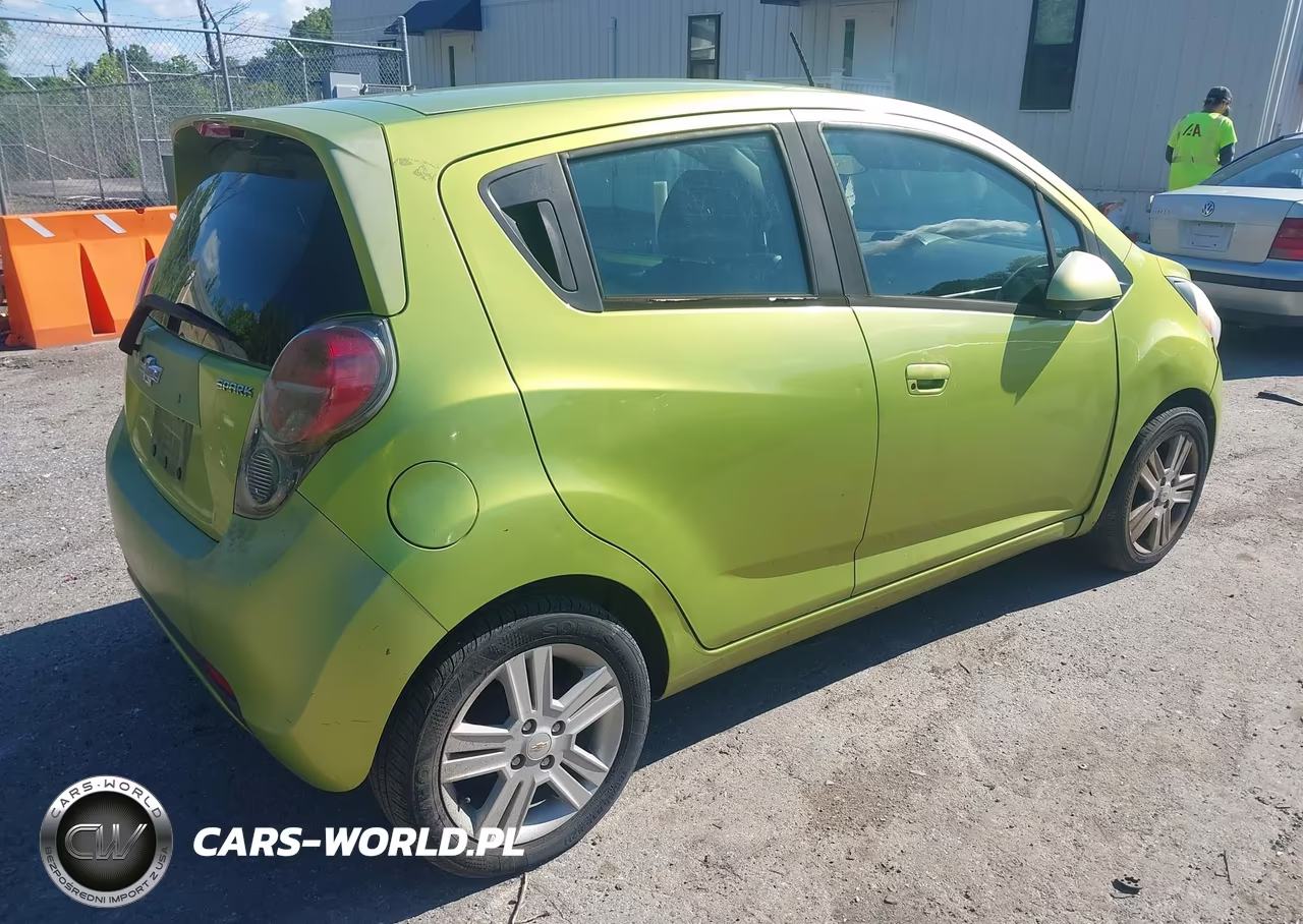 2013 Chevrolet Spark 1Lt Auto VIN:KL8CD6S98DC500260 - 4