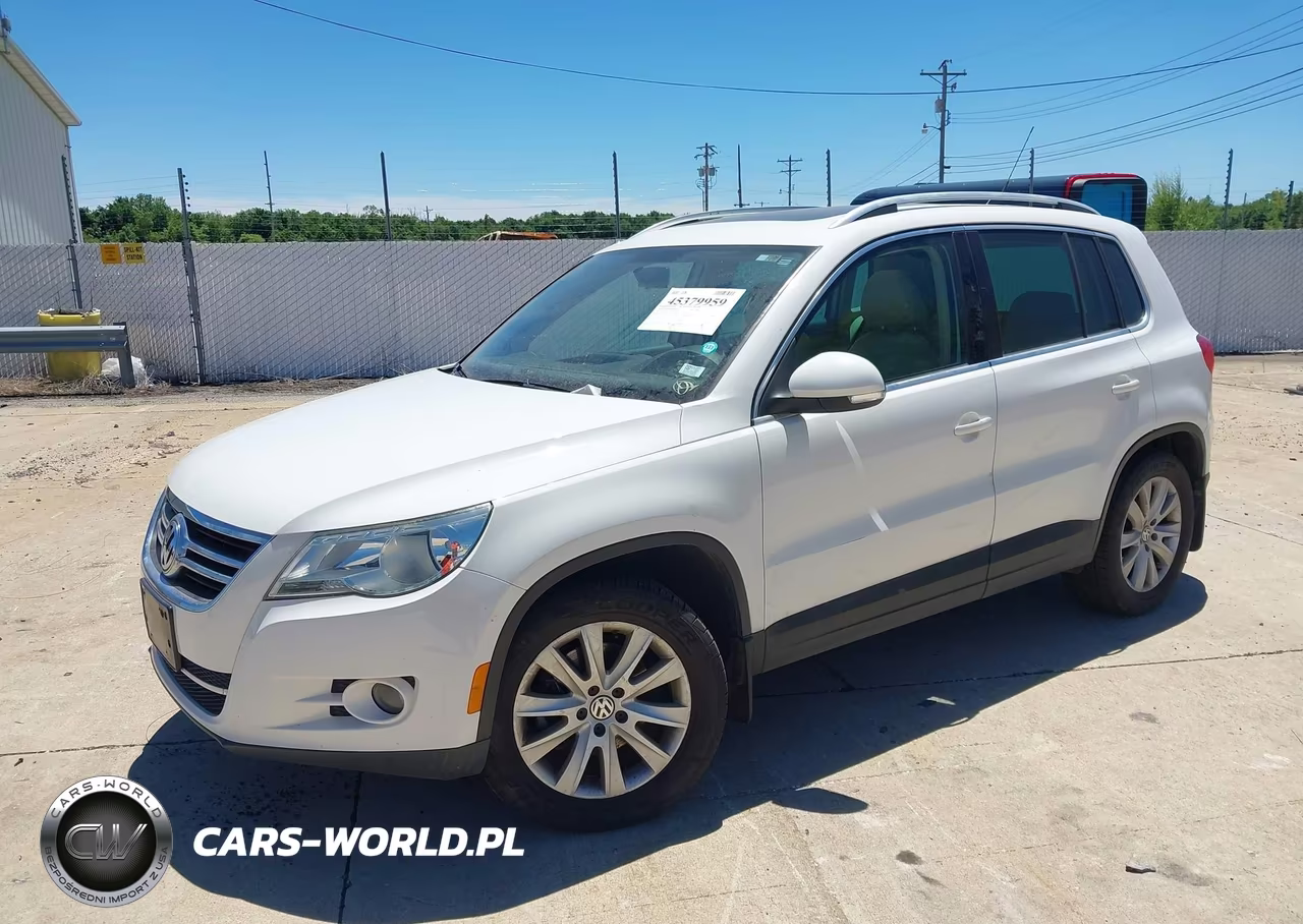 2009 Volkswagen Tiguan Se VIN:WVGAV75N79W544472 - 2