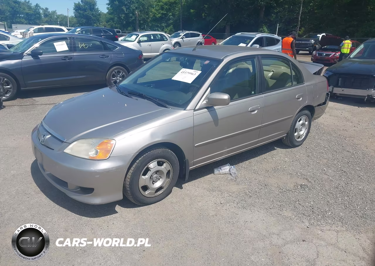 2003 Honda Civic Hybrid VIN:JHMES96663S026481 - 2