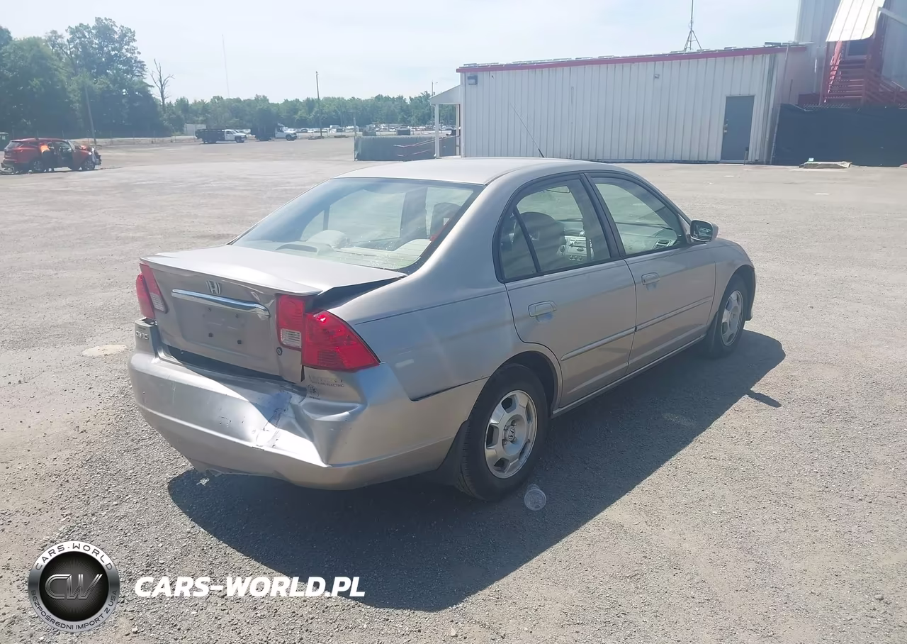 2003 Honda Civic Hybrid VIN:JHMES96663S026481 - 4