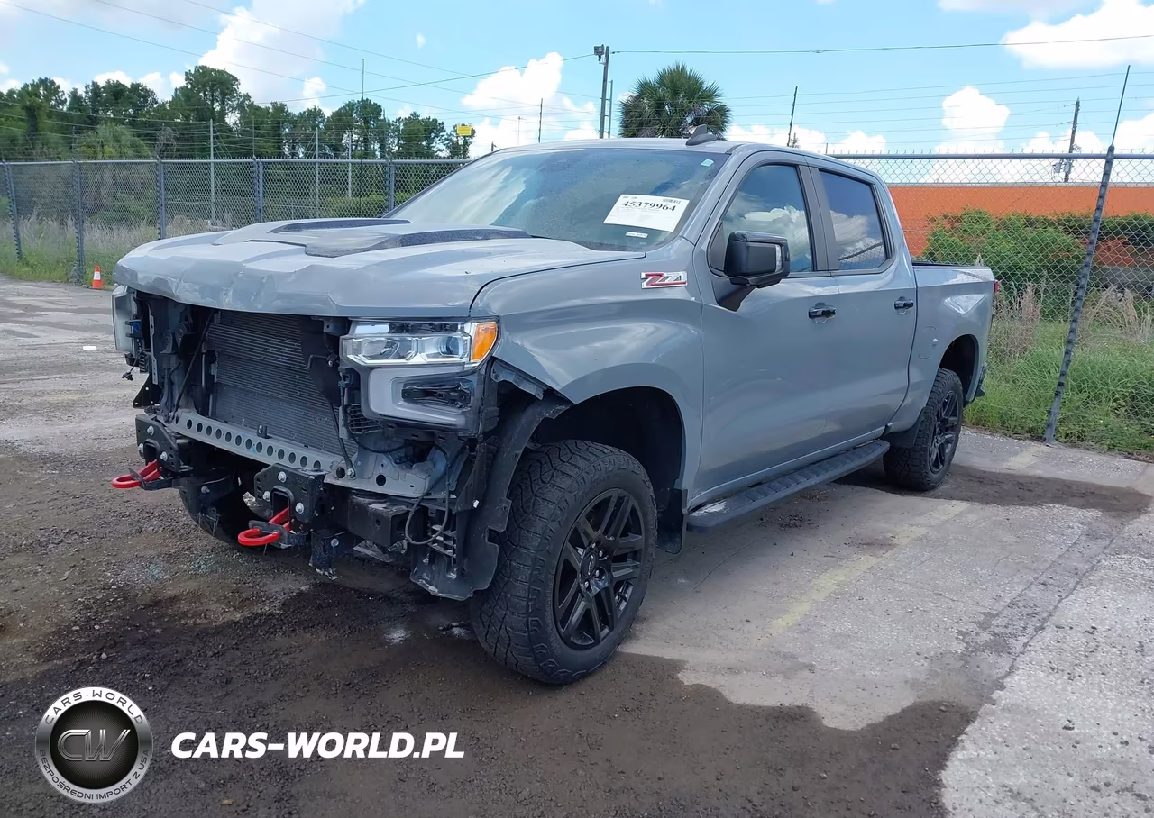 2024 Chevrolet Silverado 1500 4Wd Short Bed Lt Trail Boss VIN:3GCUDFED5RG177530 - 2