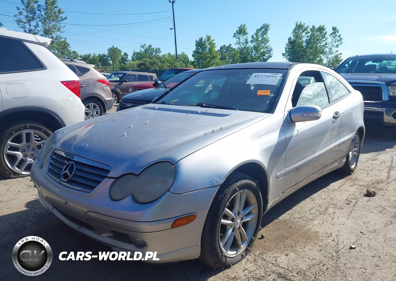 2002 Mercedes-Benz C 230K Sport Coupe VIN:WDBRN47J52A303236 - 2