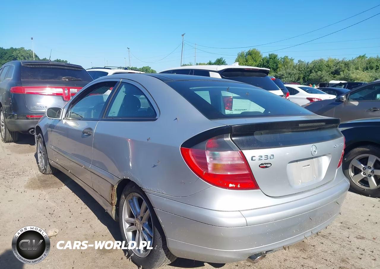 2002 Mercedes-Benz C 230K Sport Coupe VIN:WDBRN47J52A303236 - 3