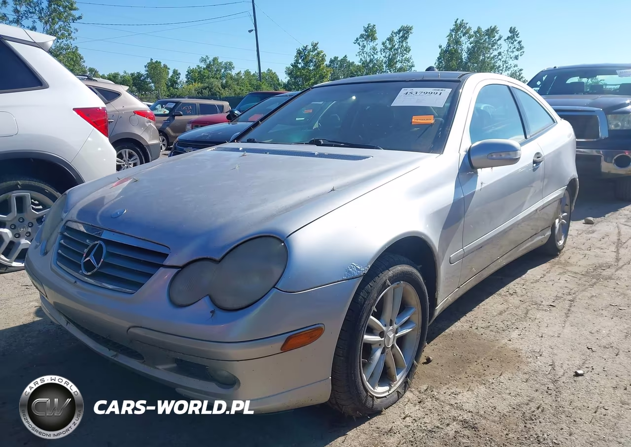 2002 Mercedes-Benz C 230K Sport Coupe VIN:WDBRN47J52A303236 - 6